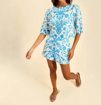 Mestiza New York - Charlize Scallop Boat Neck Top