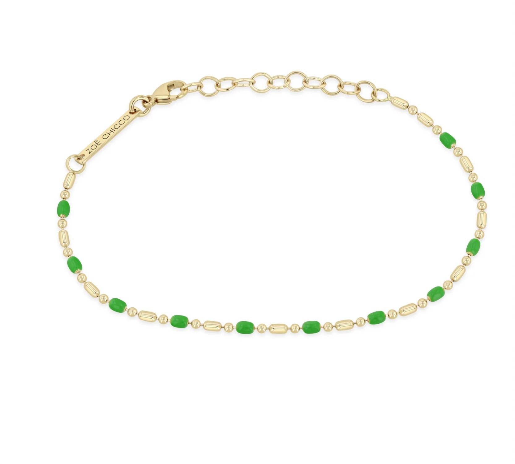 Zoë Chicco - Women's Tube Bar Chain Bracelet