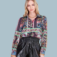 Joy Joy - Eternal Paisley Blouse