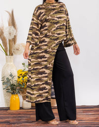 Karen T Design - Asymmetrical Top Two Piece Set