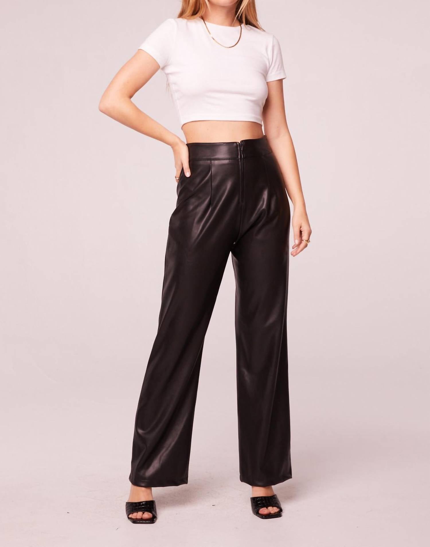 Rock Goddess Faux Leather Pants