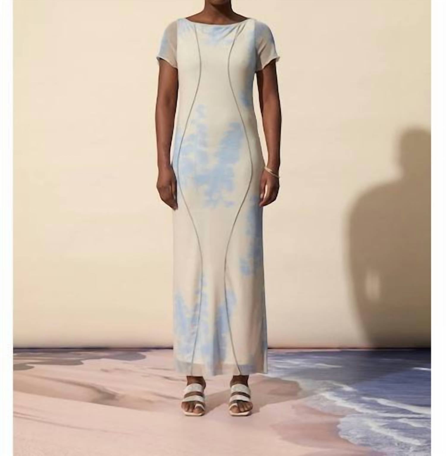 Fete Imperiale - Hemera Short Sleeves Long Dress