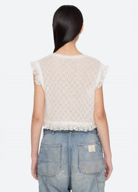 Sea - Teagan Knit Combo Vest Top