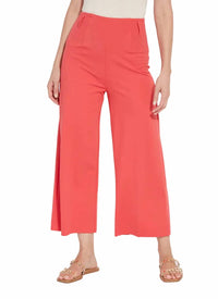 Lysse - Ellis Hi-waist Culottes Ponte Crop Pants