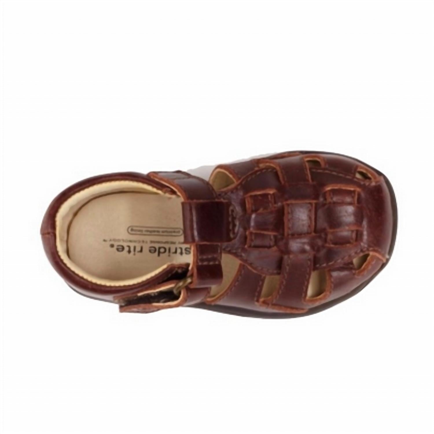Stride Rite Toddler Harper Sandal in brown - kids' sandal - alternate view
