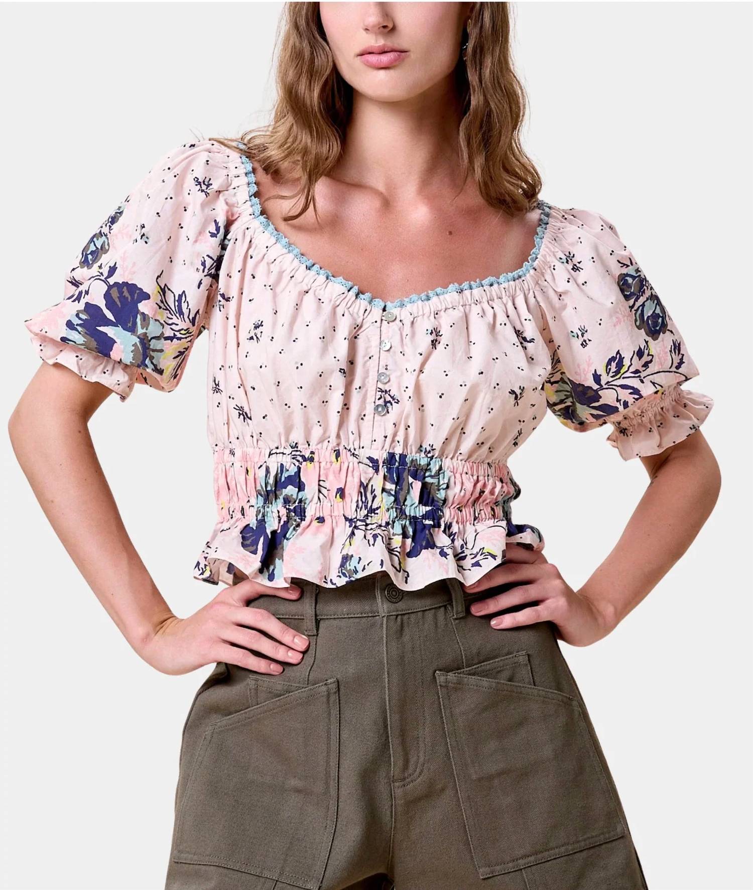 Cleobella - Rebecca Peplum Top