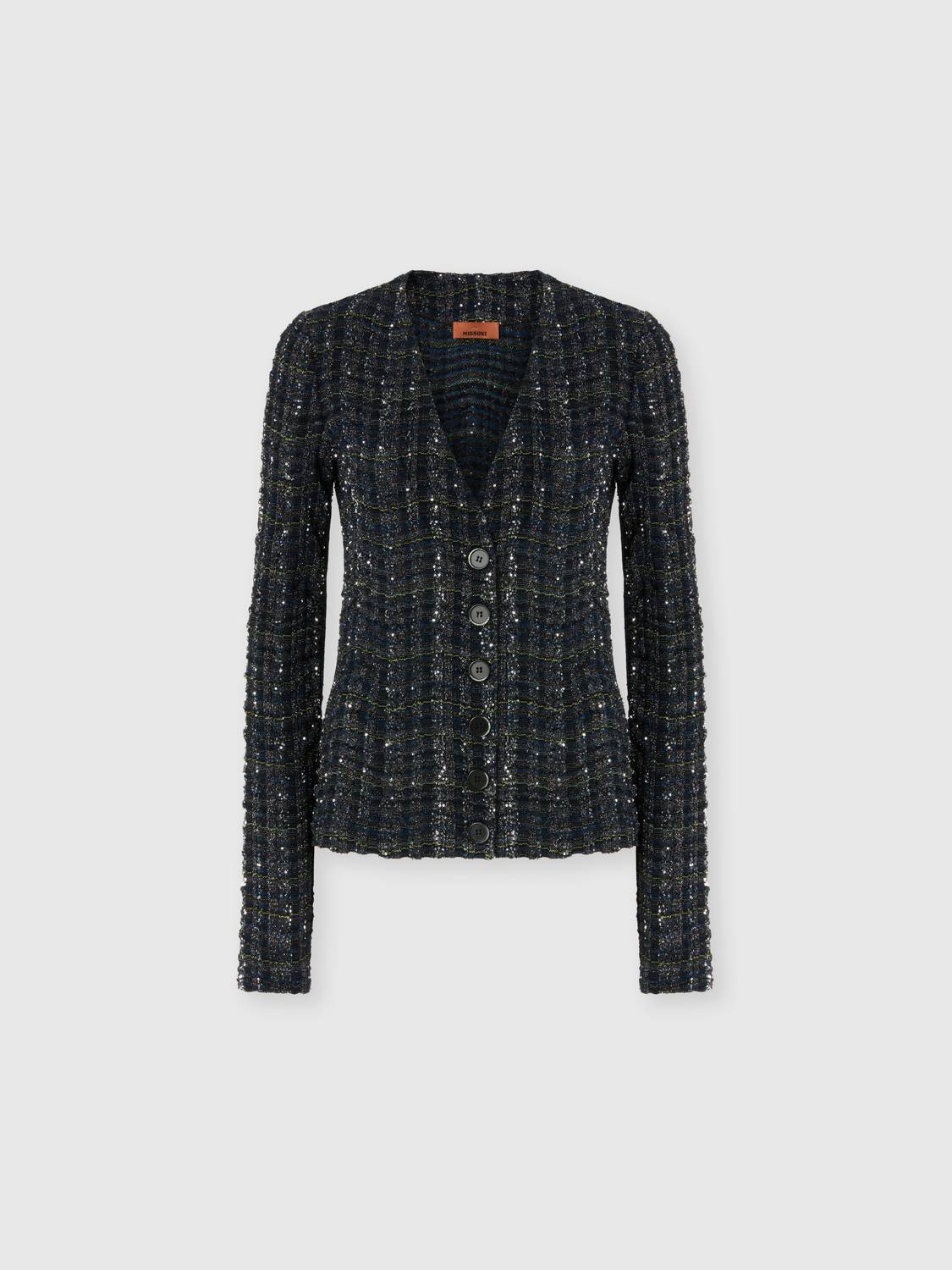Missoni - Women's Sequin Embellished Buttoned Cardigan