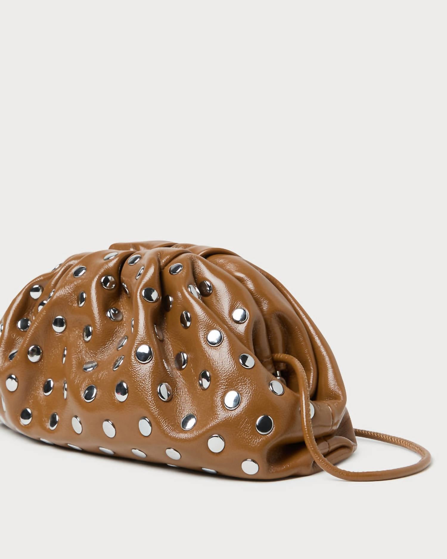 Loeffler Randall - Women's Bailey Leather Dome Clutch Bag