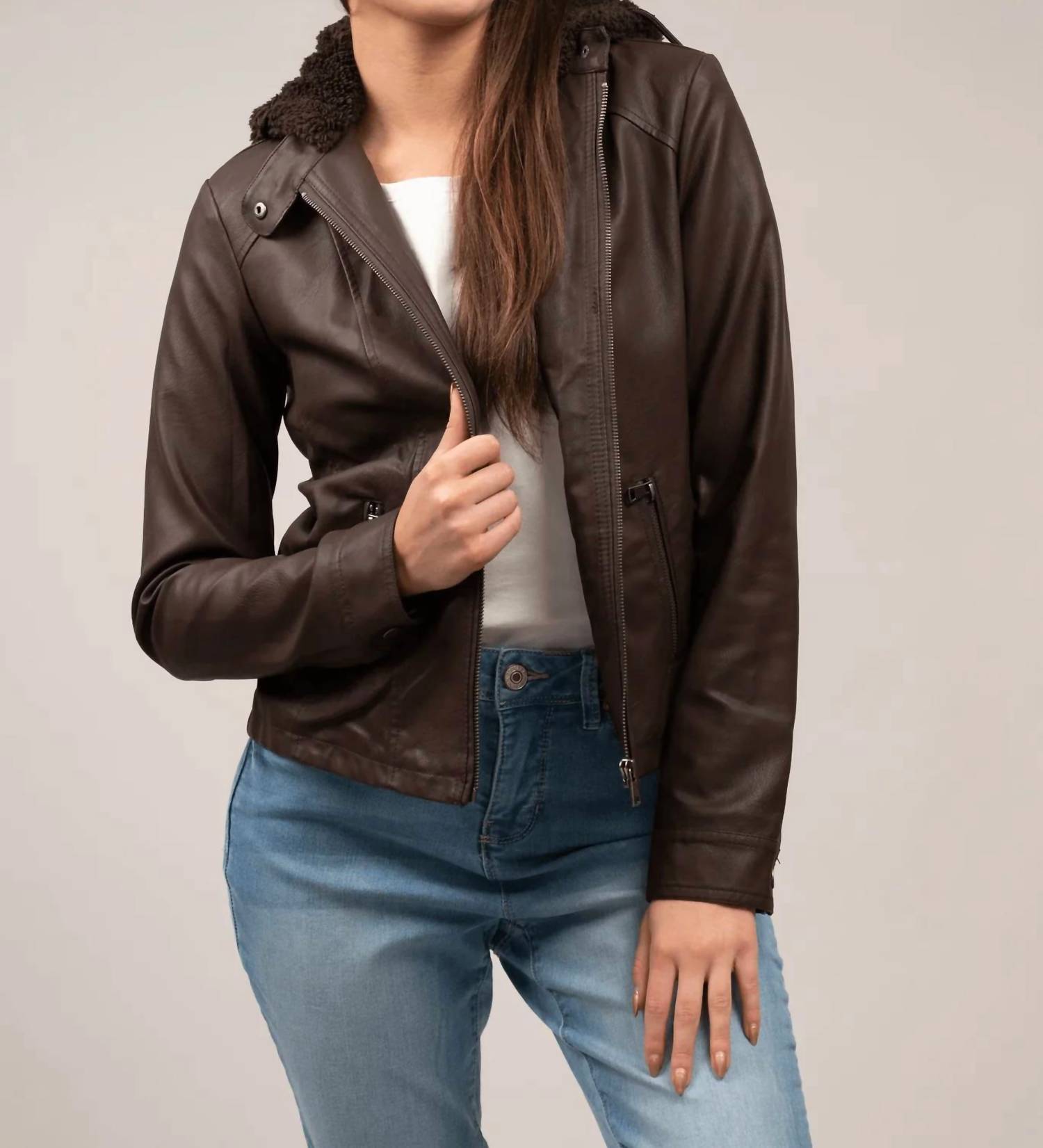 Pine Apparel - Sherpa In The Hood Jacket