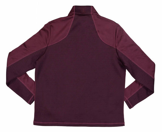 Pga Tour - Men's Thermal Stretch Textured 1/4 Zip Golf Pullover