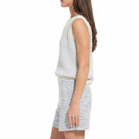 Lysse - Women's Claire Textured Mesh Sweater Shell