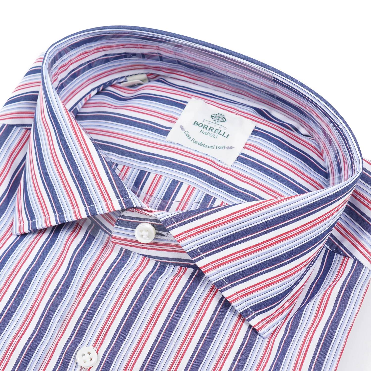 Luigi Borrelli Napoli - Men's Tailored-fit Cotton Shirt