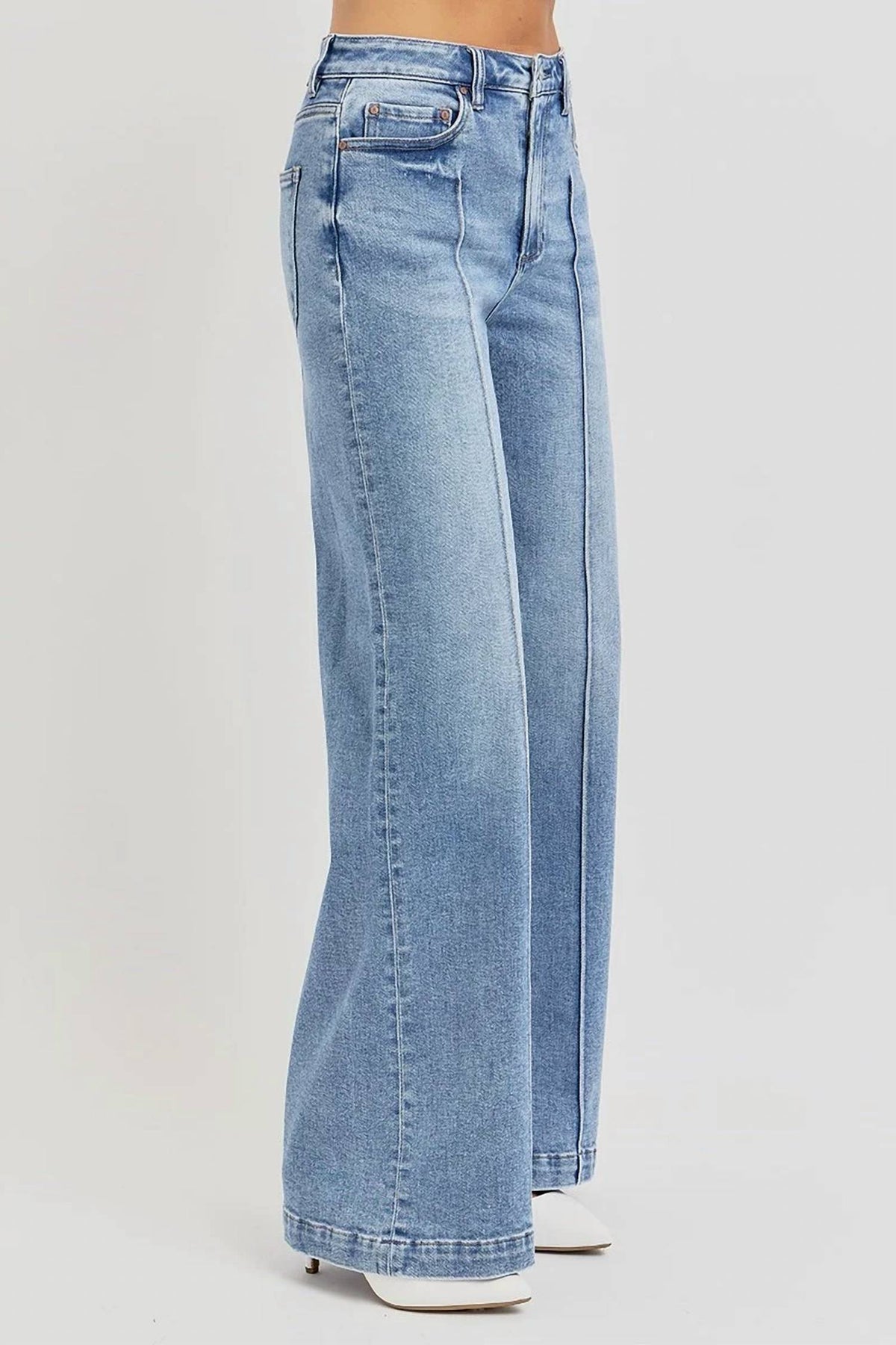 Risen - Chloe Pintuck Detail Jeans