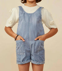 Hayden La - Vintage Wash Denim Romper
