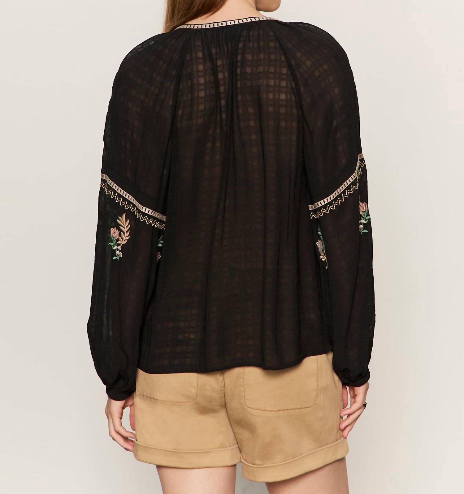 Sanctuary - Raye embroidered blouse