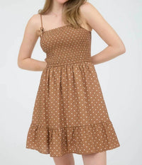 Blu Pepper - Polka Dot Mini Dress