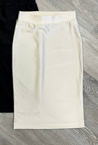 Second Skin By Rd Style - Stretch Midi Skirt
