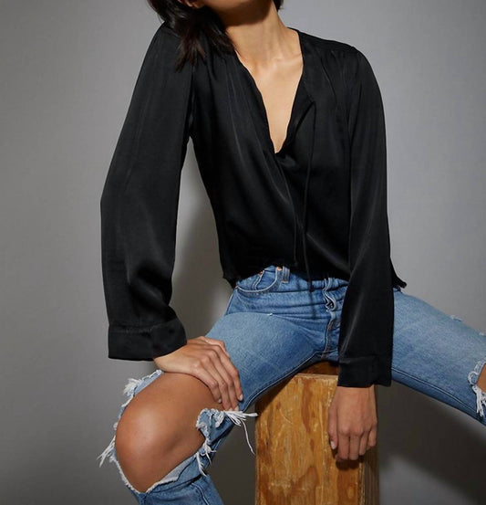 Maura Relaxed Tie Top