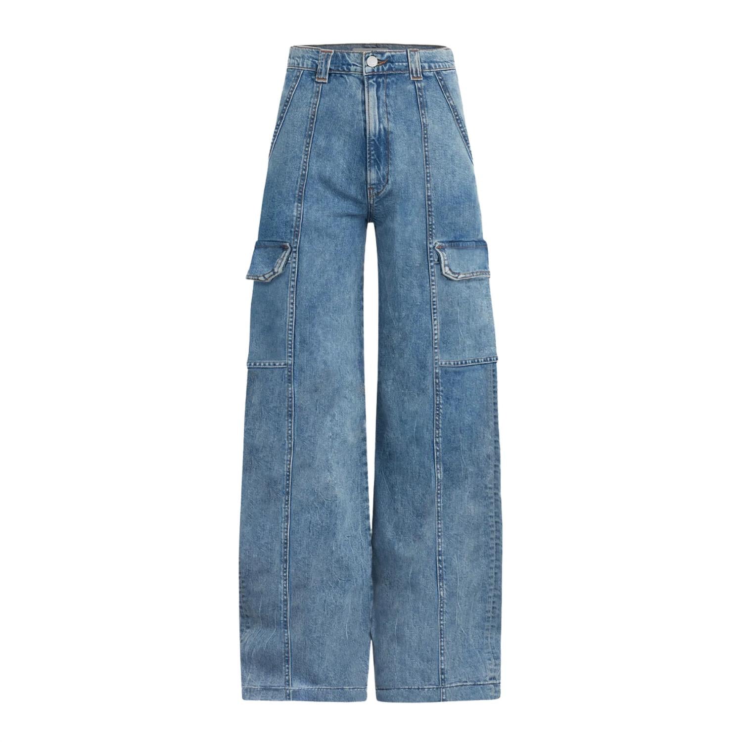 Hudson - High Rise Wide Leg Cargo
