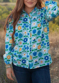Layerz Clothing - Kate Floral Long Sleeve Top
