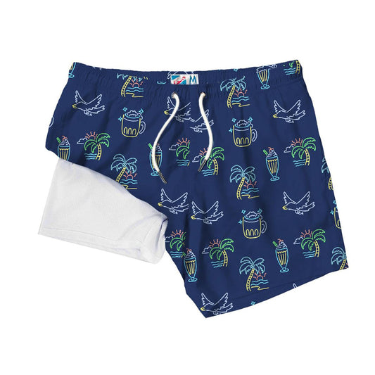 Bermies - Men's Lined Bermies Swim Trunks