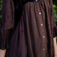 Young Threads - Vintage Bohemian Patchwork Velvet Top