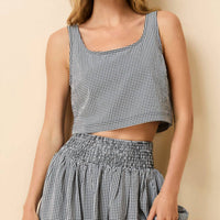Solid & Striped - Anise Scoop Neck Crop Top