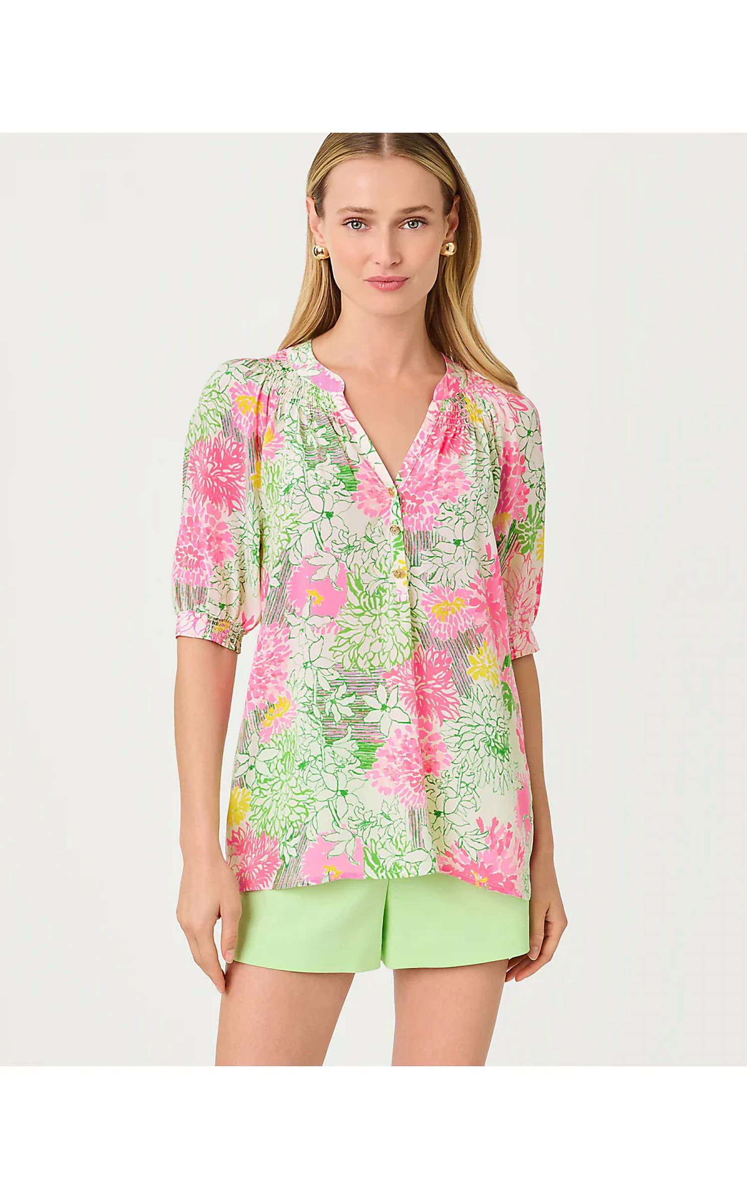 Lilly Pulitzer - Elsa Short Sleeve Top