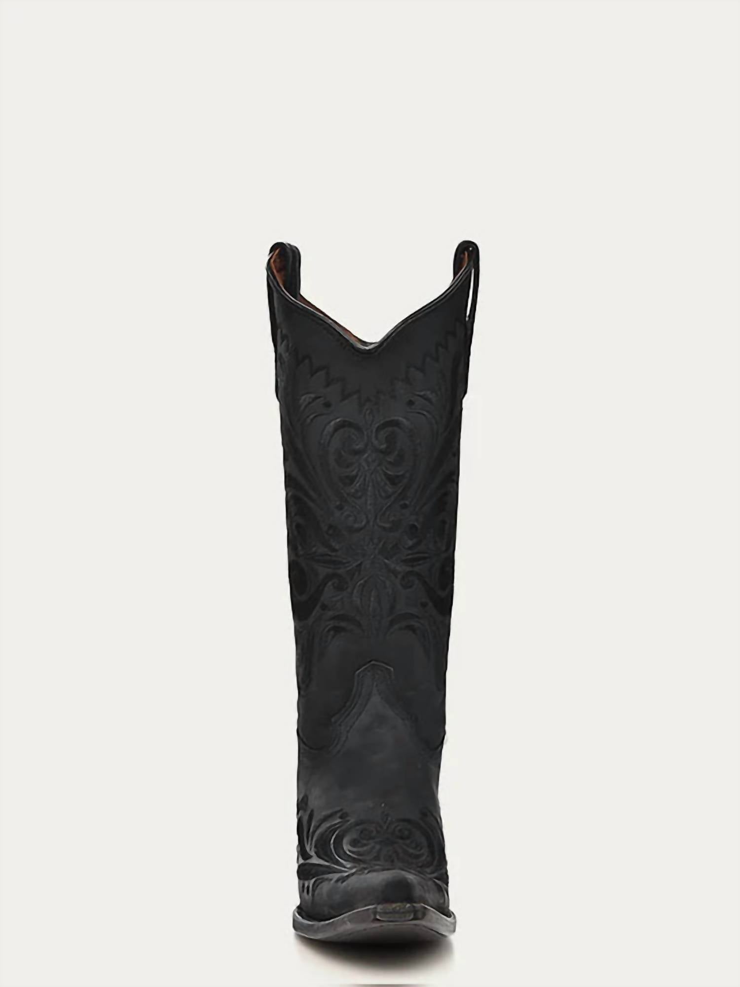 Corral - Women's Embroidery Snip Toe Cowboy Boots