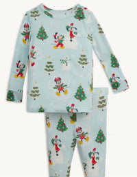 Magnetic Me - Boy's Disney Mickey's Snow Excited Modal Magnetic Pajama Set