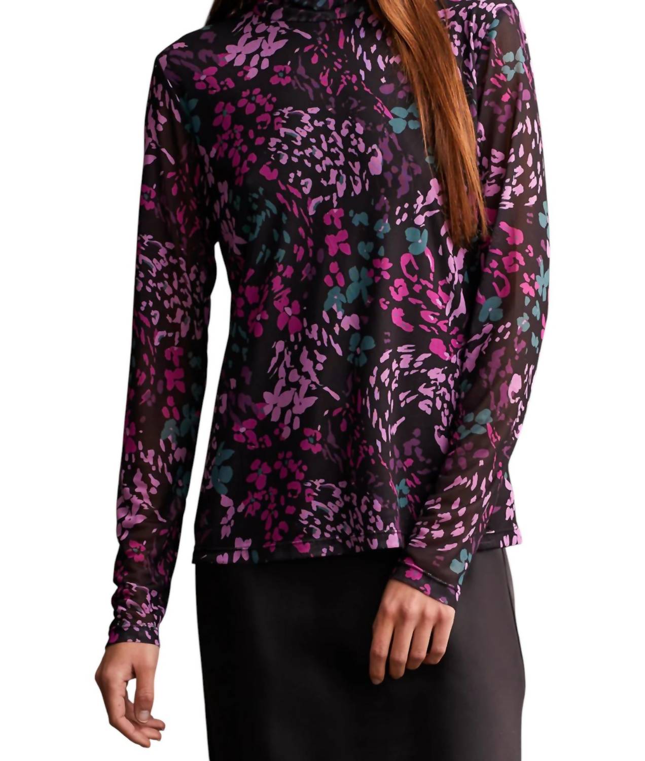 Tribal - Blessyn Lined Turtleneck Top