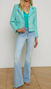 L'Agence - L'agence Sylvia Collared Jacket