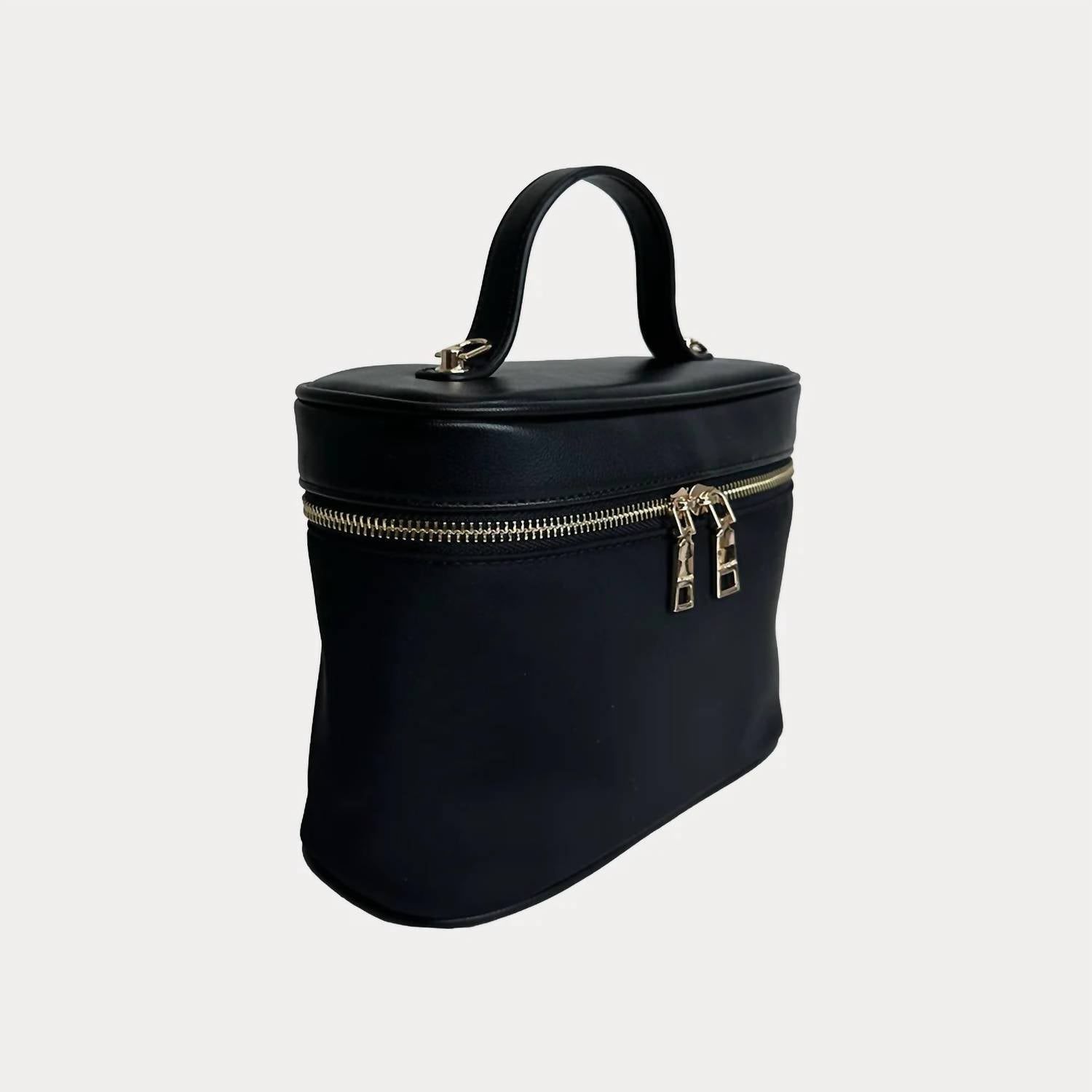 Ahdorned - Women's Jenna Nylon & Vegan Top Handle Crossbody Bag