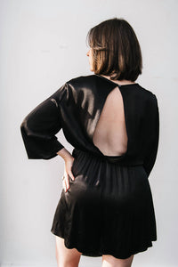 Withblack - SATIN ROMPER