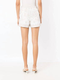 Valentino - Geometric Print Drawstring Shorts