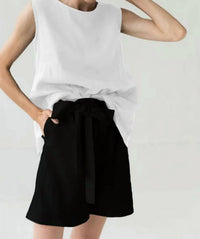 Le Muse - Linen Tank