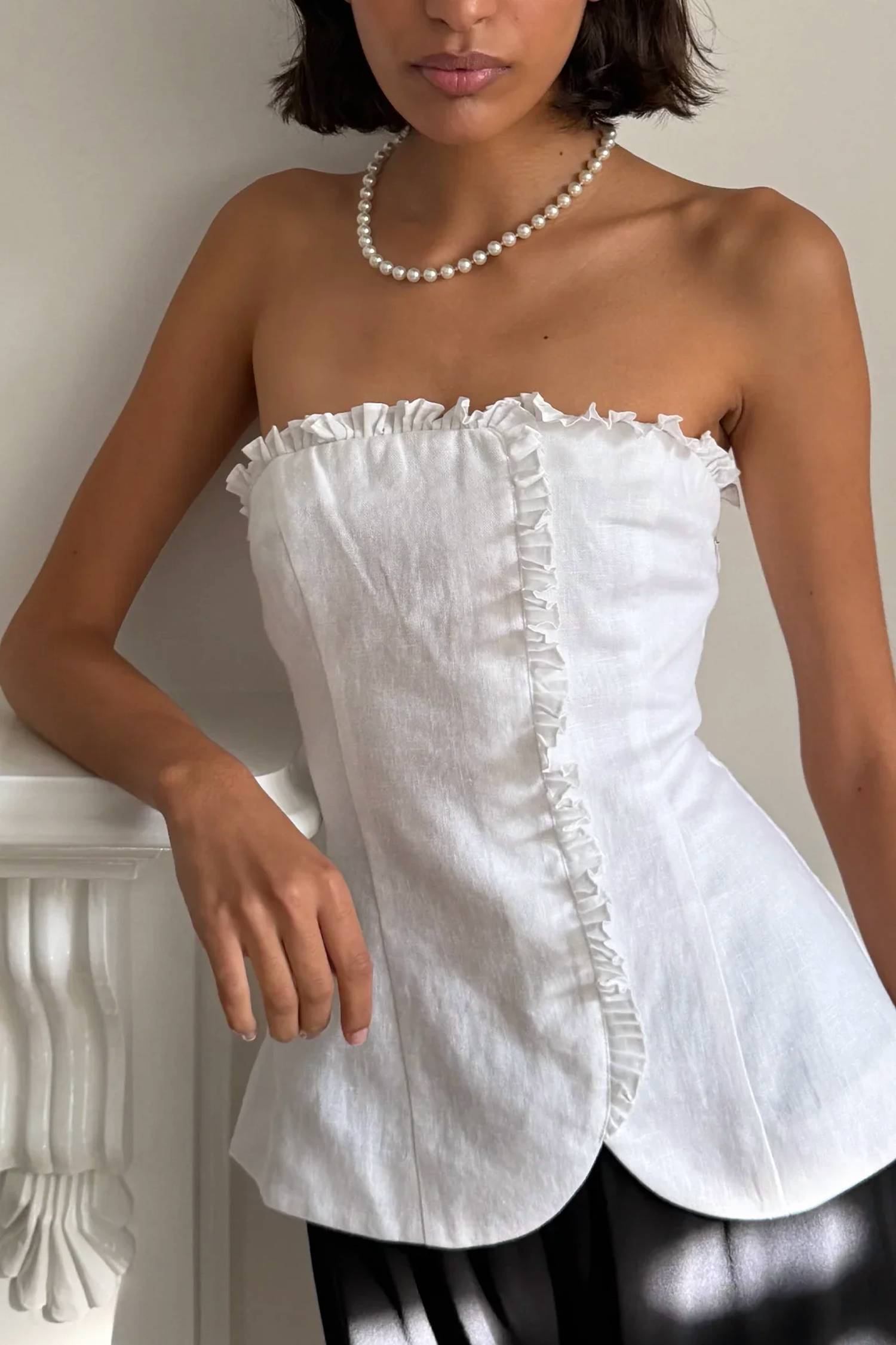 Posse - Florence Strapless Top