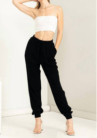 Hyfve - Anytime Linen Drawstring Jogger Pants