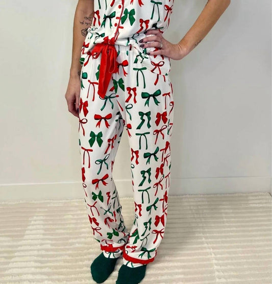 Jess Lea - Holiday Cheer & Bows Pajamas