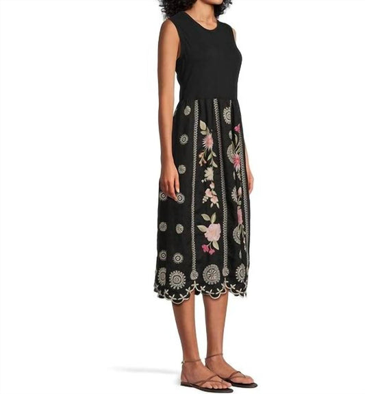 Johnny Was - MIXED MEDIA TANK DRESS DELLA