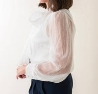 Lucy Paris - Natasia Sheer Blouse