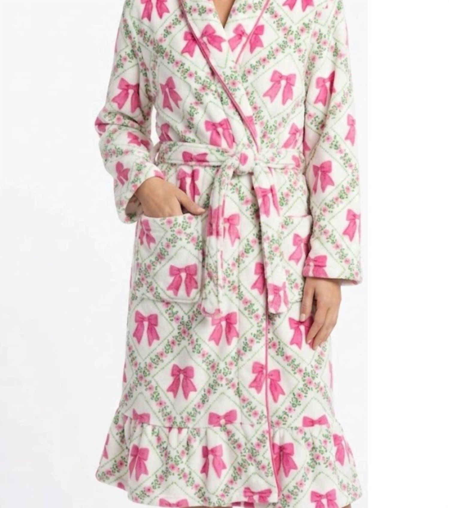 Jess Lea - Pretty Lattice Bow Robe