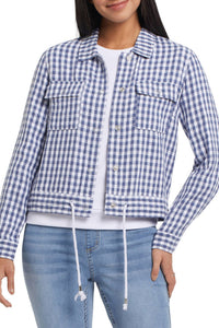 Tribal - Cindy Crop Jacket With Drawstring