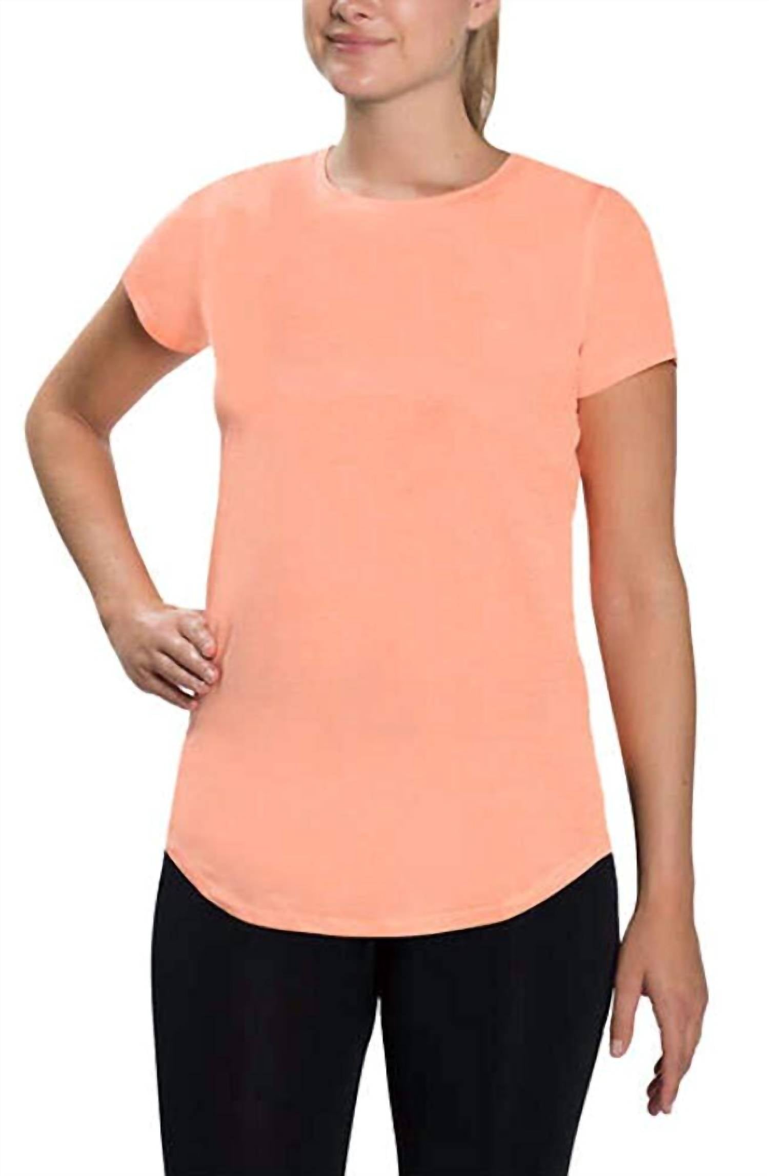 Kirkland Signature - Women's Striped Active Yoga Tee