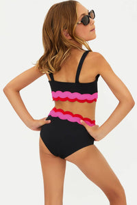 Beach Riot - Girls Electric Wave Little Marin Harriet Set