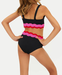 Beach Riot - Girls Electric Wave Little Marin Harriet Set