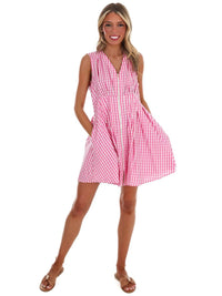 Entro - Feeling Fabulous Gingham Mini Dress
