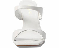 42 Gold - Women's Omira Squared Toe Wedge Heels