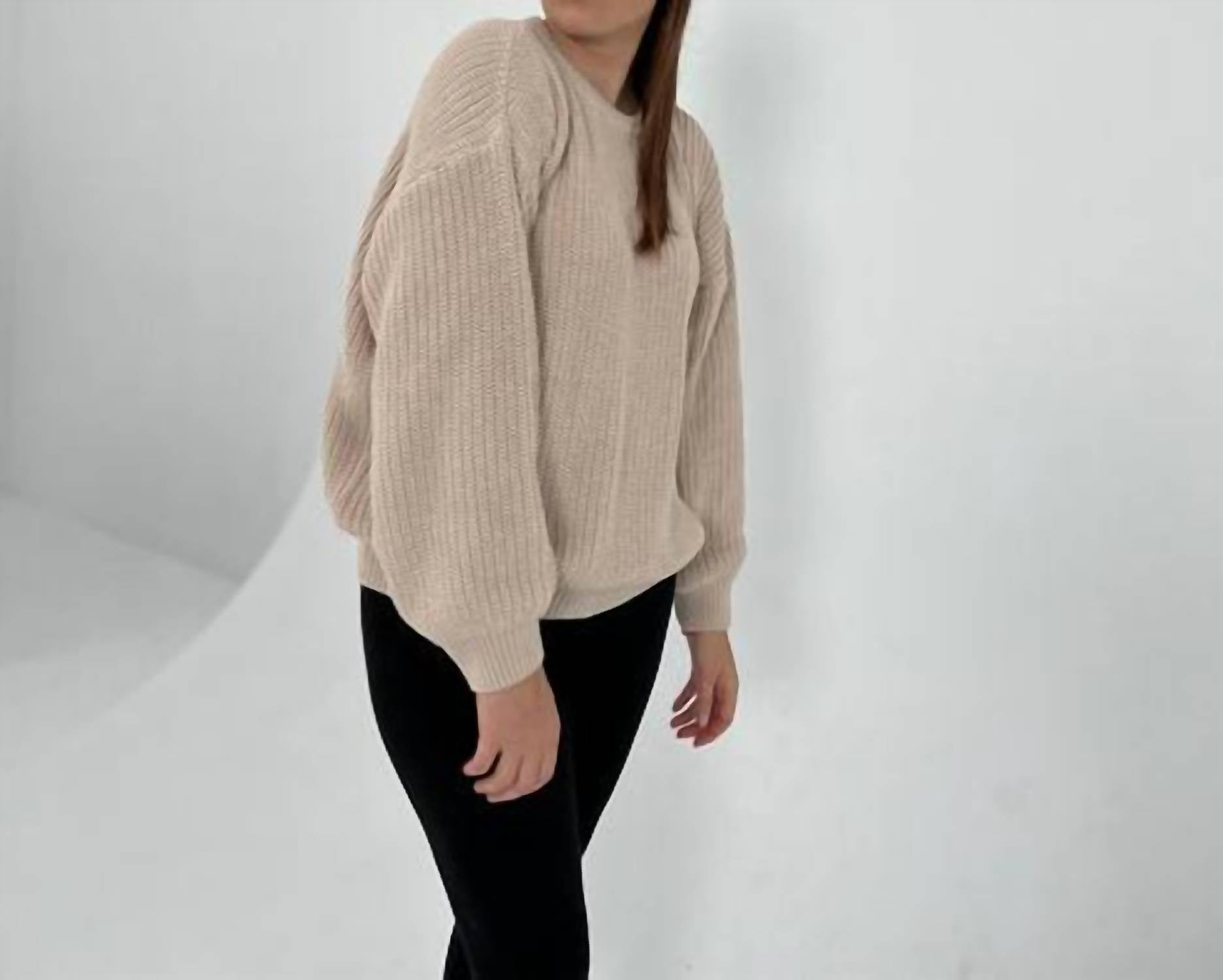 A Basic Brand - Women's Cotton Sweater
