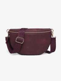 Jen & Co. Women's Janae Crossbody Bag in cherry lacquer - women's bag